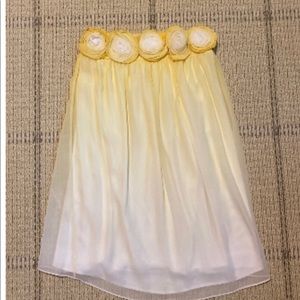 Alice and Olivia rose ombré strapless